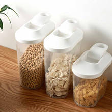 Plastic Cereal Dispenser Storage Box Kitchen Food Grain Rice Container Organizer Kitchen Food Storage Box#BL5 2024 - buy cheap