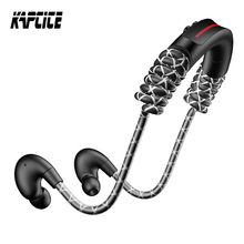 Kapcice-fones de ouvido sem fio, esportivo, com bluetooth, cancelamento de ruído ativo, para celulares e música 2024 - compre barato