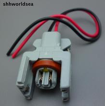 Shhworldsea 2 uds 2Pin Auto conector de inyector de combustible boquilla de pulverización/tapón de atomizador de aceite, enchufe eléctrico del coche para conectores para isuzu 2024 - compra barato