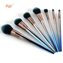 jollity 7pcs Makeup Brush Set Powder Foundation Eye Shadow Blush Blending Cosmetics Beauty Synthetic Hair Make Up Brush Tool 2024 - buy cheap