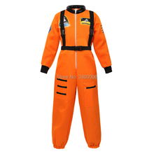 Disfraz de astronauta para niños, traje espacial, conjunto de rol para niños, niñas y adolescentes, mono de astronauta para niños, Cosplay, azul para Halloween 2024 - compra barato