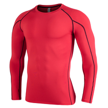 Gym Shirt Sport Shirt Men Rashguard Male Sportswear Long Sleeve TShirt Men Compresion T-Shirt Quick Dry Crossfit T-Shirt Jogging 2024 - buy cheap