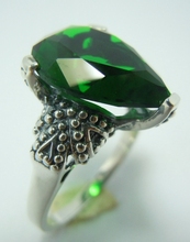 6.6 CT droplets form Emerald ring restoring ancient ways is the new society a birthday present 2024 - buy cheap