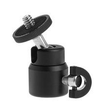 1/4" Hot Shoe Mini Ball Head Flash Bracket Holder Mount Screw For Camera Tripod 2024 - buy cheap