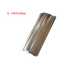 1kg 0.1*8*100mm Nickel Plated Steel Strap Strip Sheets for Battery spot welding machine Welder Equipment 2024 - buy cheap