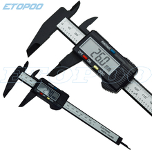 150MM/6" Digital Caliper Carbon Fiber  electronic vernier caliper micrometer gauge measruing tools 2024 - buy cheap