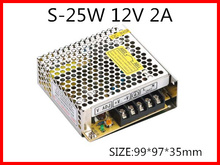 25W 12V 2A  Single Output Switching power supply for LED Strip light  AC-DC S-25-12 2024 - buy cheap