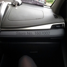 Ventilación de aire acondicionado para Interior de coche, accesorio de moldura de salida de aire cromado para Toyota Yaris XP150 Hatchback 5dr 2014 2015 2024 - compra barato