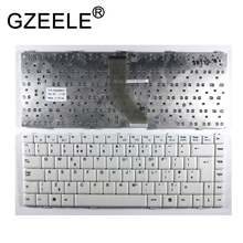 Gzeele teclado branco americano, novo teclado de substituição advent para laptop 7201 7301 7302 7211 al096 2024 - compre barato