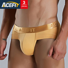 3 pieces/lot Acefit Brand Men Underwear modal ice silk mesh male Briefs Panties Comfortable Soft Breathable Shorts Underpants 2024 - buy cheap