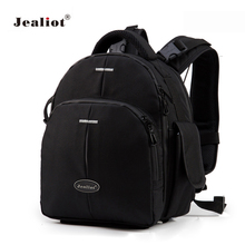 Jealiot DSLR Backpack Camera Bag foto laptop SLR Video Photo Bags digital lens case for Nikon Canon d3200 Waterproof shockproof 2024 - buy cheap
