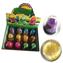 Монстр-ниндзи, слизи, с кристаллами и блестками, Lizun Mud, популярные игрушки для снятия стресса, красочная Волшебная мягкая слизи, пушистая глина, детская игрушка 2024 - купить недорого