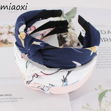 Fashion Women Hairbands Casual Women's Cute Headwear Summer Girl Brand Hair Hoop Hair Bands Lady Casual Bird Hair Accessories 2024 - buy cheap