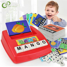 113Pcs/Set English Literacy Card Typewriter Desktop Game Early Kid Education Toys Alphabet Letters Card Literacy Learn gift ZXH 2024 - buy cheap