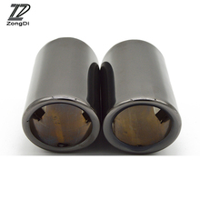 2PCS Automobiles Car Exhaust Tip Muffler Pipe Cover For VW Passat B7 CC 2011 2012 2013 2014 Accessories For Volkswagen CC 2024 - buy cheap