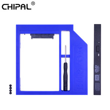 CHIPAL-adaptador Universal SATA a SATA 2nd HDD Caddy de 12,7mm para ordenador portátil, caja SSD de 2,5 pulgadas, 2TB HD, CD-ROM Optibay 2024 - compra barato
