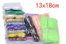 Wholesale Organza Bags 13x18cm,Drawable Wedding Gift Bags & Pouches,300pcs/lot 2024 - buy cheap