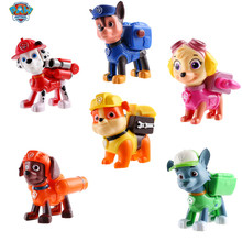 Pata patrulha cão canino veículo brinquedo patrulla canina figuras de ação juguetes brinquedos crianças crianças perseguição ryder everest figuras 2024 - compre barato