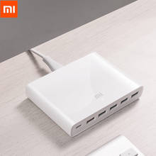 Original Xiaomi USB-C 60W Charger Output Type-C 6 USB Ports QC 3.0 Quick Charge 18W x2+24W(5V=2.4A MAX) For Smart Phone Tablet 2024 - buy cheap