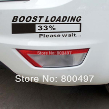 New Style Car Styling Creative Funny Turbo Charger Boost Loading Please Wait Decorative Window Trunk Car Body Vinyl Decal 2024 - buy cheap