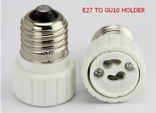 10pcs E27 to GU10 Adapter Converter Base holder + 10pcs E27 to G5.3 MR16 socket for LED Light Lamp Bulbs E27 to gu10 mr16 g5,3 2024 - buy cheap