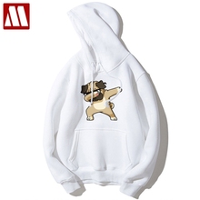 MYDBSH Funny Aminal Dabbing Dogs Hoodies Men/ Women Cartoon Print Dog Sweatshirts Hoodie Man Winter Clothes Mens Casual Pullover 2024 - buy cheap