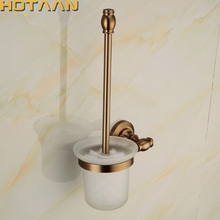 Free Shipping Toilet Brush Holder,wall mounted Solid Aluminium Construction Base ,Bathroom accessories YT-10812 2024 - buy cheap