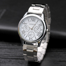 Venda quente marca genebra qualidade moda relógio de quartzo feminino reloj mujer aço inoxidável vestido relógios senhoras relógio relogio feminino 2024 - compre barato