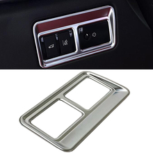 Consola Interior de ABS cromado para interruptor de maletero, embellecedor de cubierta de botón para Jaguar f-pace 2016 2017, accesorios para coche 2024 - compra barato