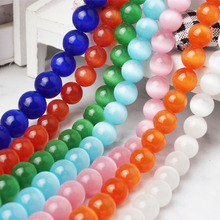 LanLi  4/6/8/10/12mm natural Jewelry Cats-Eye stone beads DIY 2024 - buy cheap
