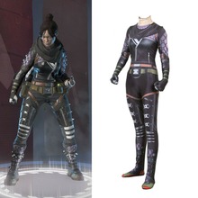 Jogo apex lendas wraith cosplay traje feminino menina bola halloween zentai bodysuit ternos 2024 - compre barato