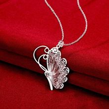 2018 Fashion Bohemian 3D Crystal Rhinestone  Plated Butterfly Wings Necklace Long Chain Sweater Pendant Collar Jewelry 2024 - buy cheap