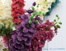 1 PCS Beautiful Artificial Matthiola incana Long stem Silk Flowers Home Decoration Gift F272 2024 - buy cheap