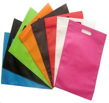 25*30 см 300 штук в розницу многоразовые Экологически чистые нетканые сумки для покупок напечатанный логотип 2024 - купить недорого