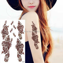 1pcs Artistic Temporary Henna Tattoo Body Art Skin Beauty for Women Tatuagem Temporaria 2024 - buy cheap