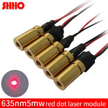 high quality 635nm 5mw red dot laser module diameter 6mm adjustable spot industrial small size Machine production locator 2024 - buy cheap