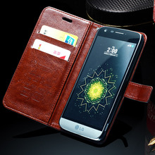 Wallet Leather Case For LG G5 Flip Leather Card Holder Vintage Phone Bag Case Cover For LG Optimus G5 Stand 2024 - buy cheap