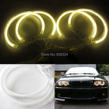 4X 131mm ccfl  halo ring kit Headlight for BMW E36 E38 E39 E46 Super Bright 2024 - buy cheap