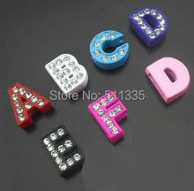 New Arrival 130pcs 8mm A-Z Enamel slide letters fit for 8mm bracelet DIY Alphabet 2024 - buy cheap