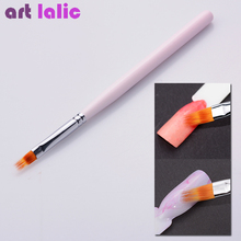 Градиентная УФ-гелевая ручка для рисования, мягкая кисть, розовая ручка, маникюрный инструмент для переноса ногтей 2024 - купить недорого
