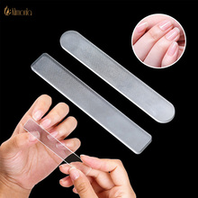 Round Square Nano Glass Nail File 1pcs Sanding Polishing Nail Buffer Files Transparent Professional Finger Care Manicure Tools 2024 - buy cheap