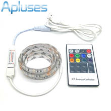 USB LED Strip 5050 RGB 5V IP20 / IP65 Waterproof Tape TV Background Lighting With 20Key RF Controller 2024 - buy cheap