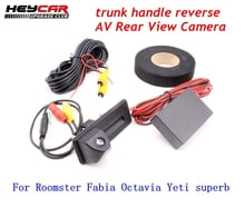 Câmera de visão traseira, para roomster fabia octavia yeti superb -- rcd330 rcd330 plus 187a 187b 2024 - compre barato