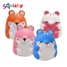 Squishy Fun Entertainmen Squish Hamster Antistress Novelty Gag Toys Anti Stress Stress Relief Surprise Popular Squeeze Jokes Toy 2024 - buy cheap