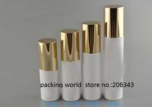 30ml  white plastic bottle with gold lid  for lotion/emulsion/toner/serum/toilet skin care cosmetic packing  PET bottle 2024 - buy cheap