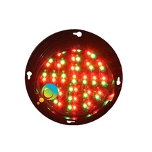 DC24V parking lots mini traffic light replacement CE/RoHS approved 100mm 4 inch red green traffic light module 2024 - buy cheap