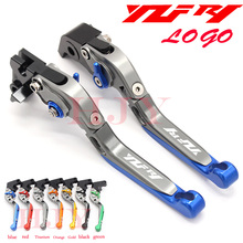 Palancas de embrague de freno extensibles y plegables para motocicleta, accesorios para YAMAHA YZF-R1, YZF, R1, YZFR1, 2002, 2003, LOGO YZF-R1 2024 - compra barato