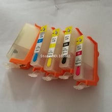 5 piezas de recarga cartucho PGI-125 CLI-126 con Chip para Canon MG6110 MG5210 IP4810 IX6510 impresora de inyección de tinta cartucho de tinta rellenable 2024 - compra barato