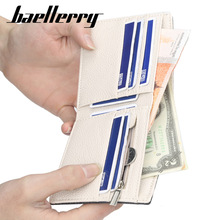 Men Wallets fashion Baellerry 2018 Luxury Brand Men's Wallet Canvas Short Wallet Retro Zipper Wallet Men Purse Male 088 2024 - buy cheap