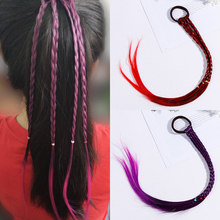 Peluca Tigress para niña, tocado de corona trenzada, modelo bonito, accesorios para el cabello 2024 - compra barato